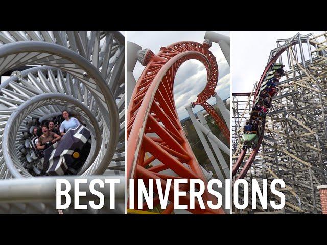 These are the Worlds Craziest Roller Coaster Inversions