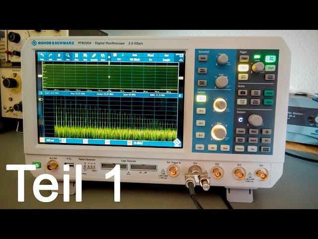 #44-1 Oszilloskop RTB2004 von Rohde & Schwarz Teil 1