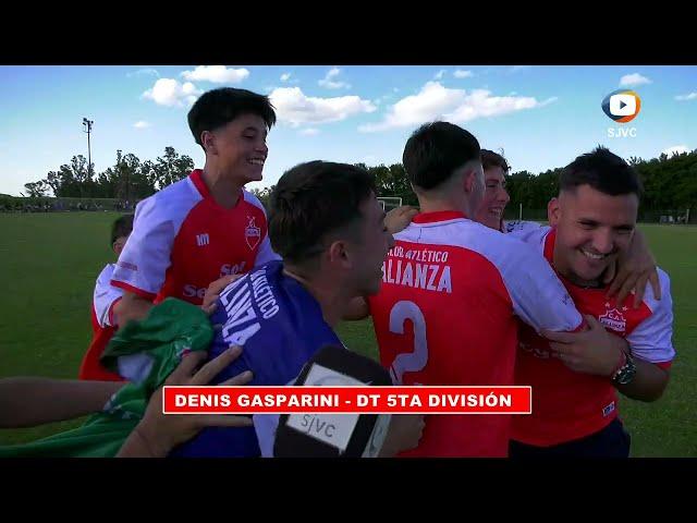 ALIANZA CAMPEON EN 5TA DIVISION luego de vencer por penales al Centenario  en cancha de 9 de Julio