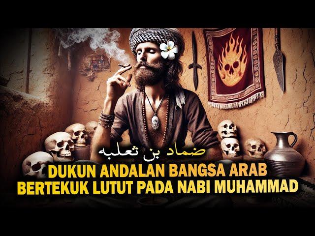 Akhirnya Dukun Hebat Andalan Bangsa Arab Masuk Islam di Hadapan Nabi Muhammad | Dimad Tsalabah