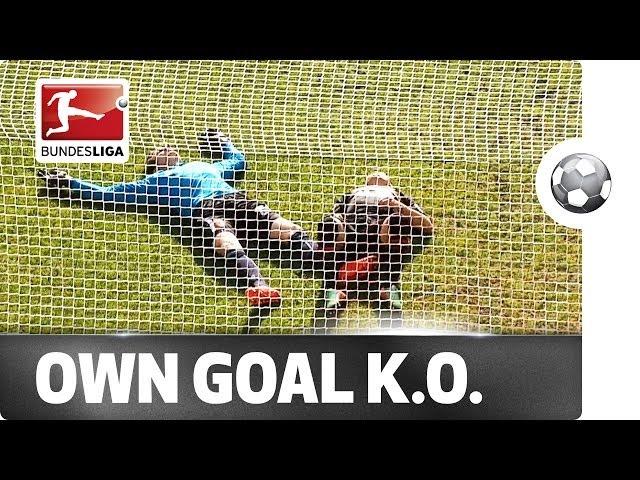 Epic Own Goal Knockout!