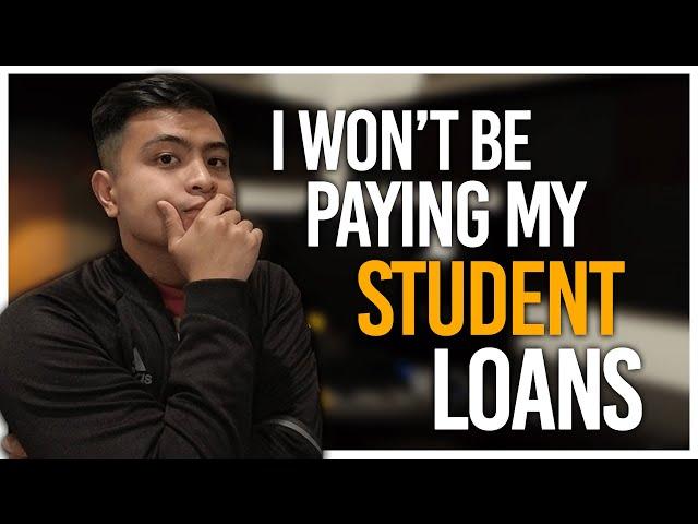 I Won't Be Paying My Student Loans | Dredd de Jesus