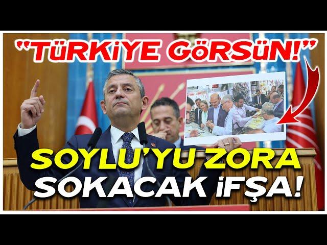 Özgür Özel’den Süleyman Soylu’yu zora sokacak ifşa: Türkiye'ye göstermenin zamanıdır!