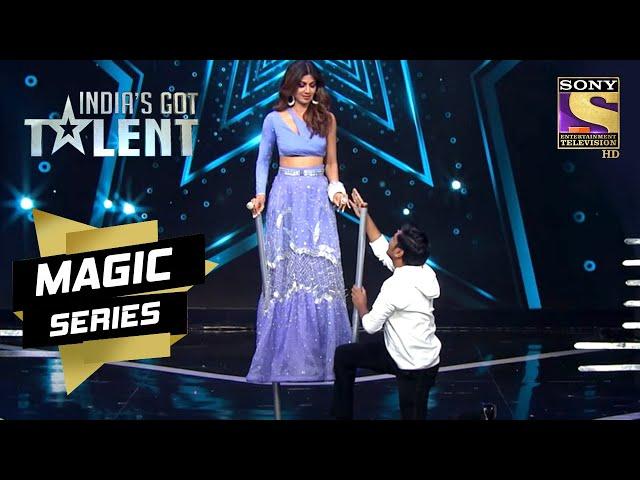 How Is Shilpa Standing In Air?! | India's Got Talent Season 9 | Magic Series