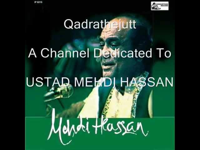 Mehdi Hassan Live....Ranjish Hi Sahi