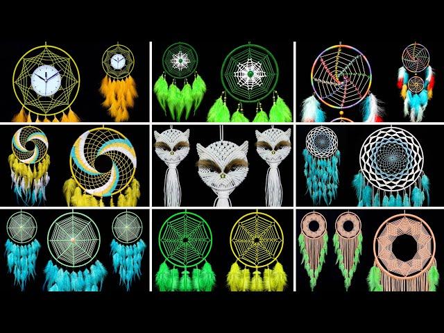 15 Best how to weave Home Decor Wall Hanging Dreamcatcher # Paracord/Macrame DIY