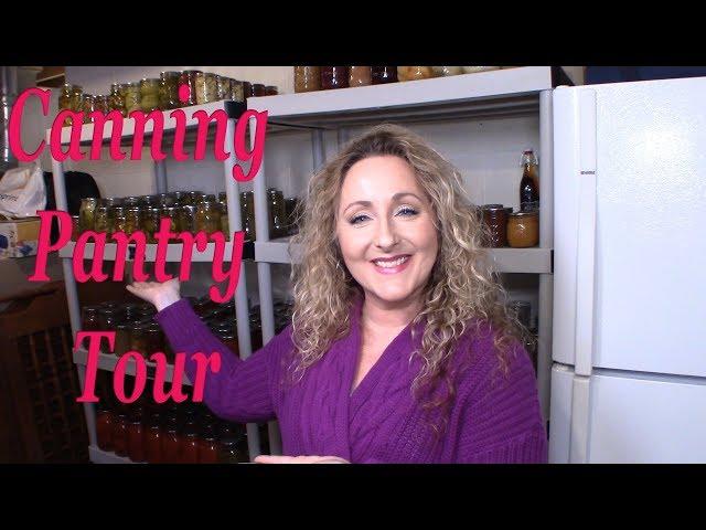 Canning Pantry Tour