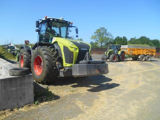 Summer 2015(Grasssilage,mais silage,harvest) *HD*