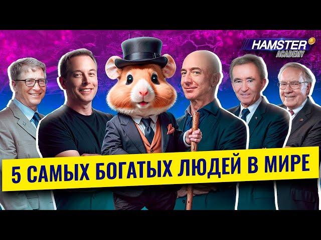 От Илона Маска до Уоррена Баффета: кто самый богатый человек в мире? ️ Hamster Academy