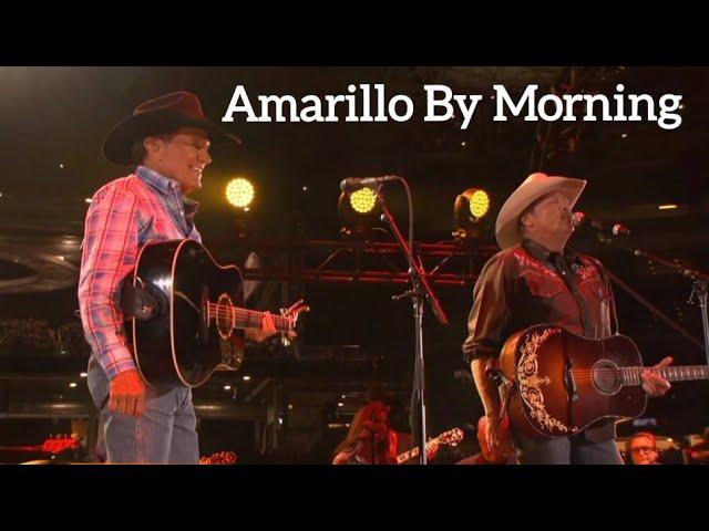 George Strait - Amarillo By Morning  Feat. Alan Jackson (Live From AT&T Stadium) [2014 Version]