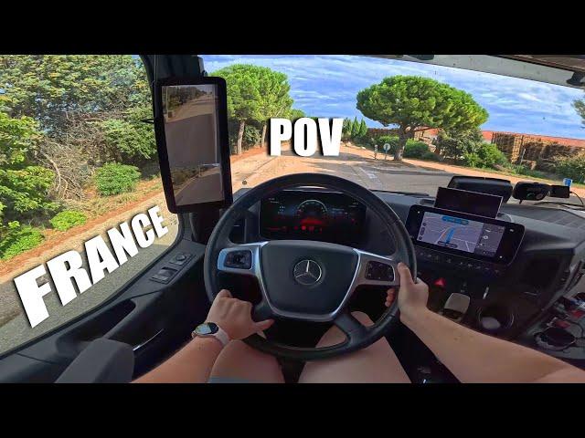 POV Girl Truck Driving  /// Southern France 