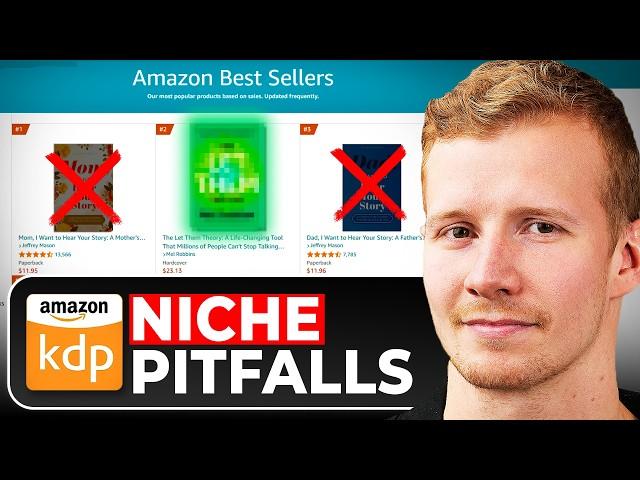 Amazon KDP Niche Research Mistakes that Could Sink You