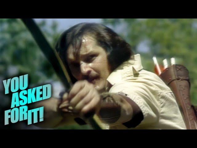 Jerry Hill's Spectacular Archery Trick Shots | You Asked For It