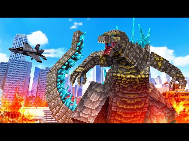 GODZILLA MINUS ONE APARECEU NO MINECRAFT !!