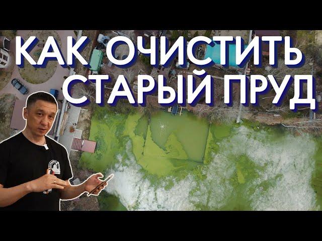 Спасем Водоём или  как очистить старый пруд? В пруду пол метра ила, как его очистить??