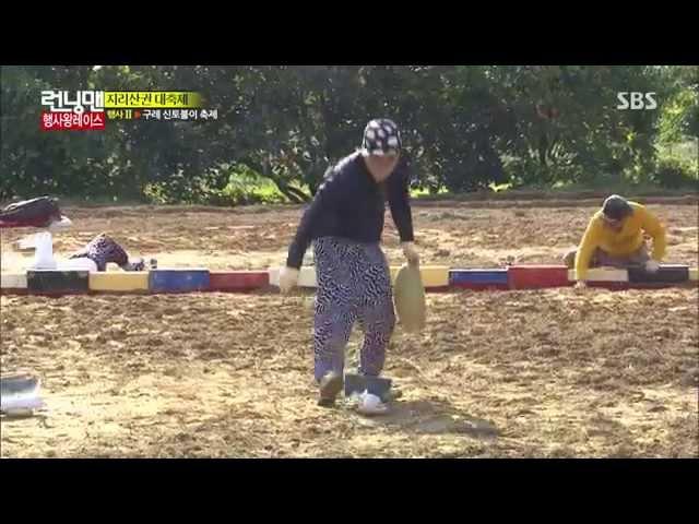 김연우-이특, 육탄전 벌여 @런닝맨 Running man (행사왕 레이스) 141116