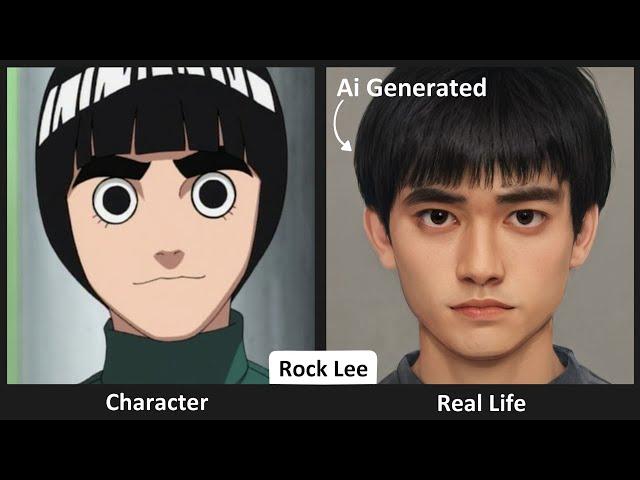 Naruto Characters in Real Life