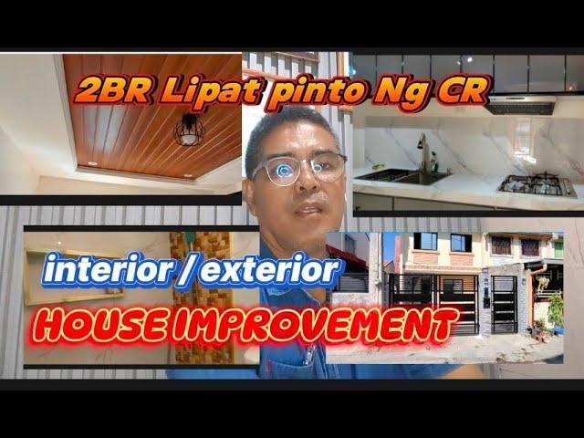 2BR Lipat pinto Ng CR interior house improvement BEFORE and AFTER