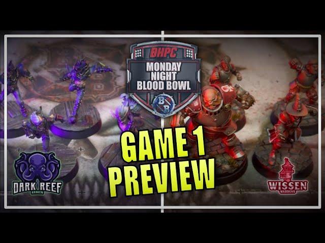 Sevens Super Series - Game 1 Preview! Dark Elves vs Humans! (Tabletop Blood Bowl 7s)