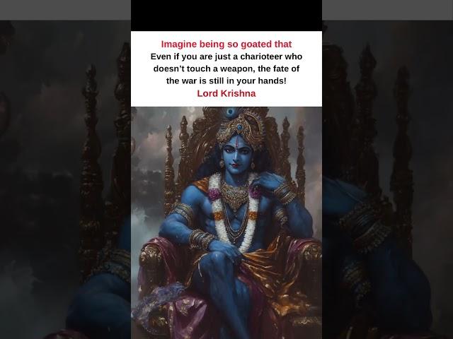 Lord Krishna the GOAT: A charioteer who decided the fate of the war!