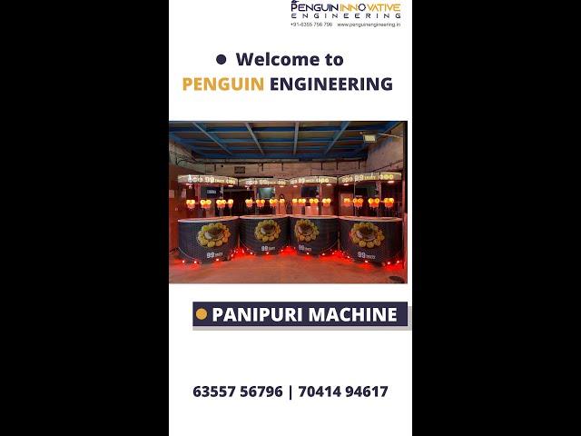 PANIPURI MACHINE || PENGUIN ENGINEERING
