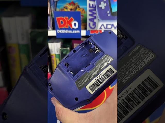 Unboxing a DKOldies Indigo GBA #Gameboyadvance #nintendo #shorts