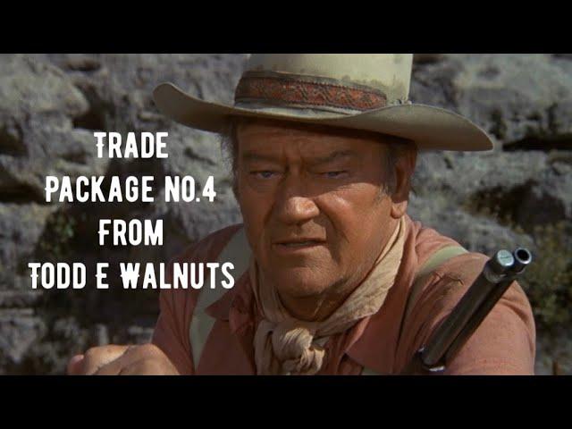 My first video ! & Trade package No 4 from Todd E Walnuts