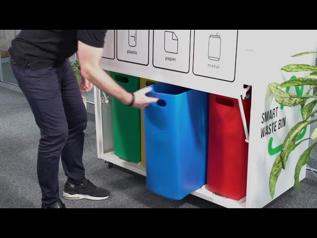 Bin-e - the smartest waste bin worldwide