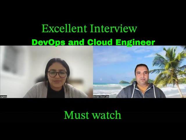 Excellent DevOps Cloud Interview. Must watch! #devops #awsinterview #cloudinterview  #devopsengineer