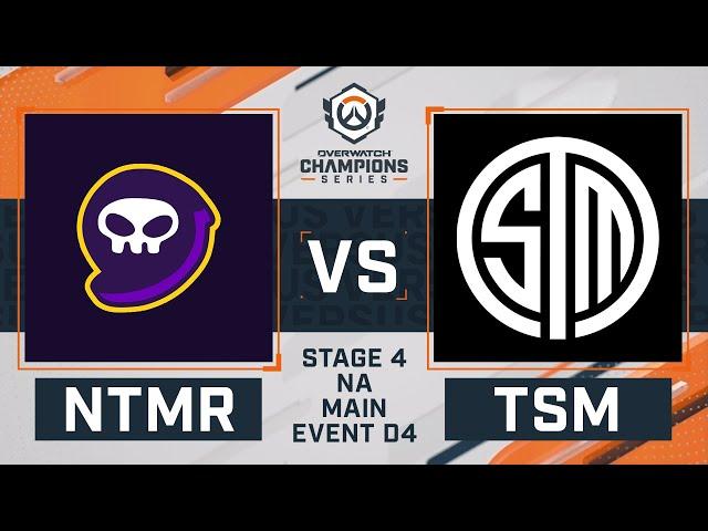 OWCS NA Stage 4 - Main Event Day 4 | NTMR v TSM