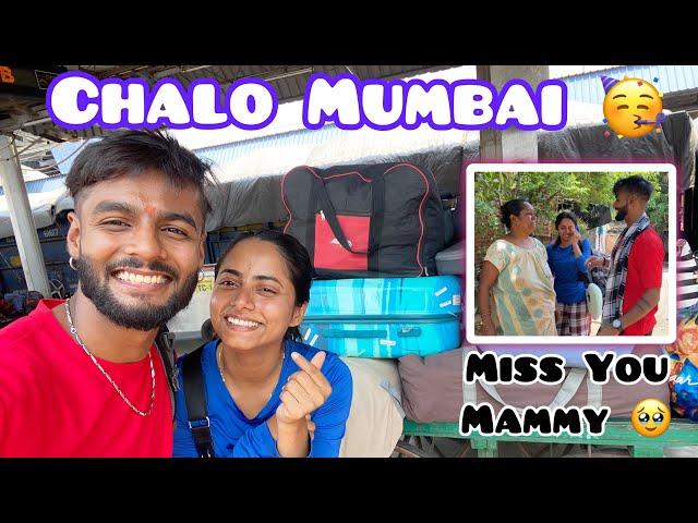 Finally Mumbai Ja Rahe Hai  || Miss You Mammy  || Vlog || Keshavi-Mitesh 