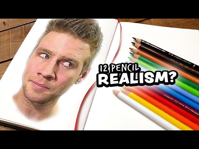 Can I Draw REALISM with only 12 Colored Pencils?