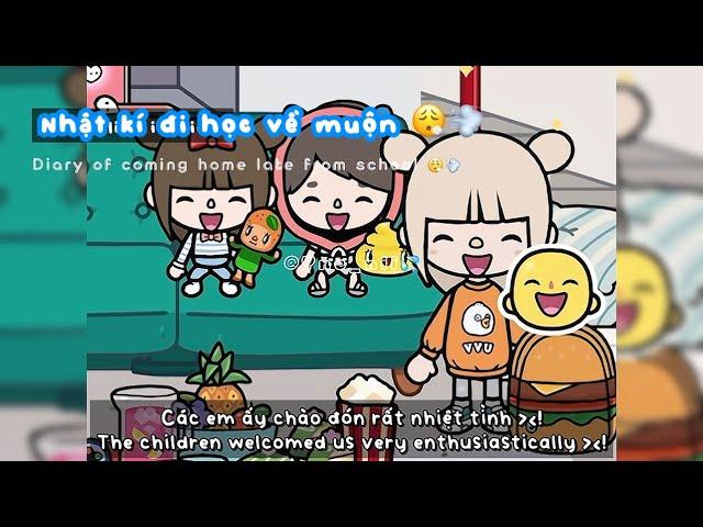 Nhật kí đi học về muộn ‍|| idea phổ biến ||#tocaboca ||ASMR #pancake_groups #tocaworld