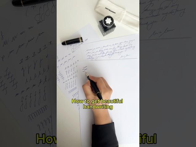 This is how you can have elegant handwriting ️