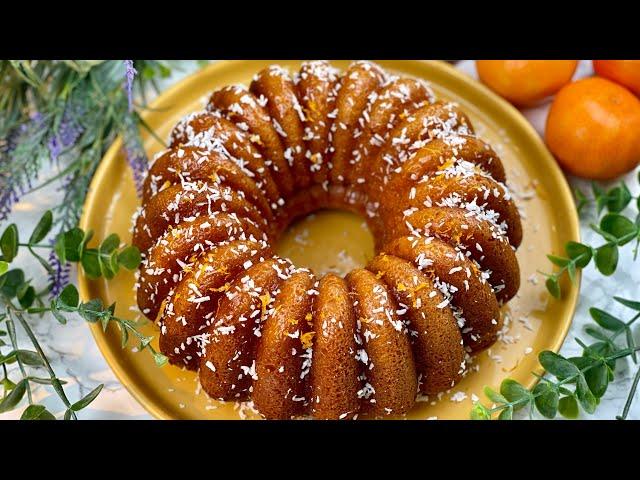 DELICIOUS DESSERT FROM TANGARINES Tastier than all cakes - Fragrant TANGERINE CAKE!