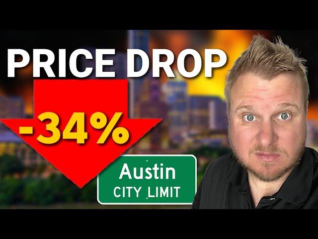 Shocking New Austin Home Prices! Massive Drop!