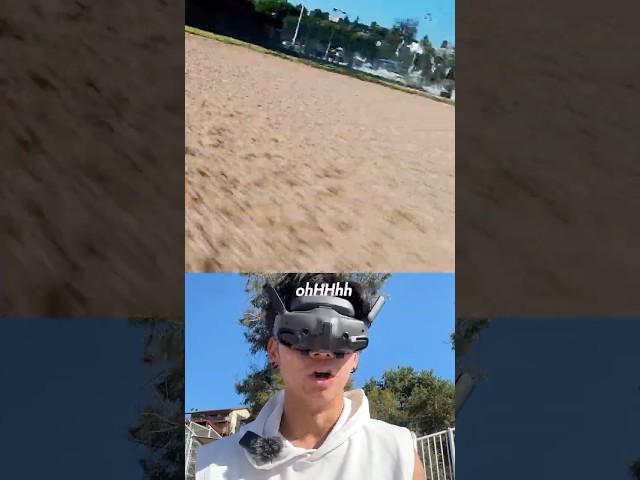 Flying a Small Auto-Tracking Drone in FPV Mode (DJI NEO)