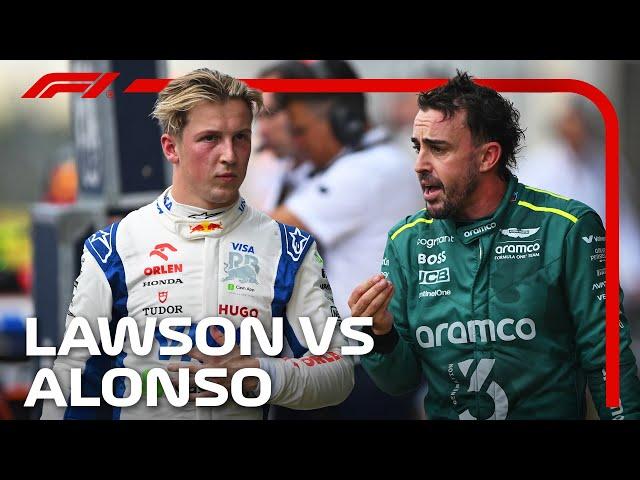 Liam Lawson Goes Head-To-Head With Fernando Alonso In Austin!