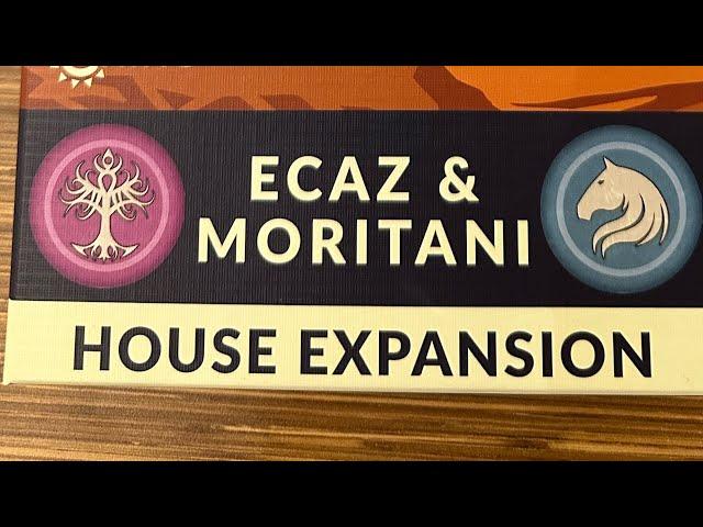 Unboxing Ecaz and Moritani expansion for Dune