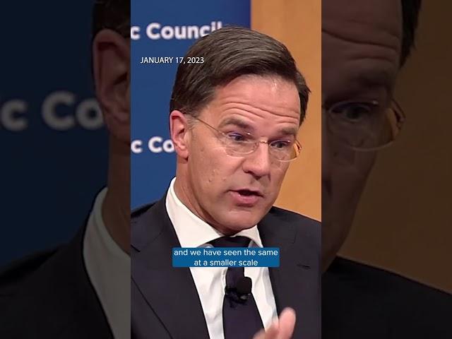 Mark Rutte on the importance of NATO to US security