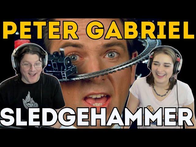 VIDEO FOR THE AGES!! | PETER GABRIEL - Sledgehammer (Official Video)  | First Time Couple Reaction!