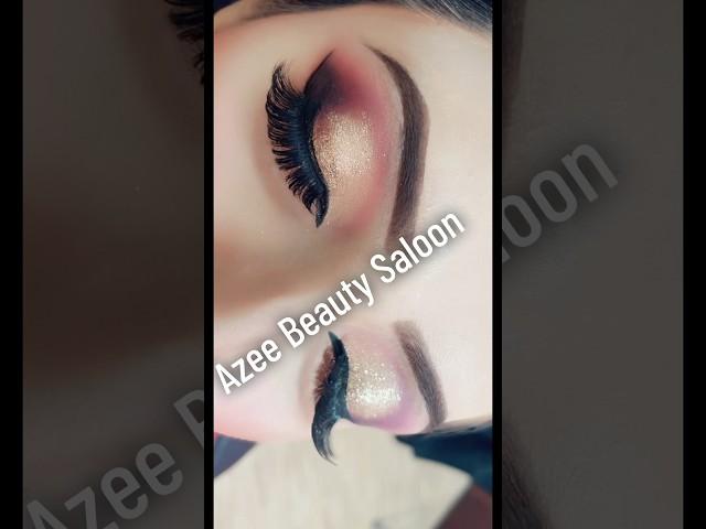 Azee Beauty Saloon || Glamour makeup #shorts