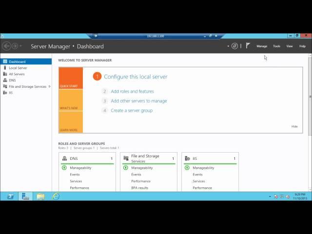 HTTP to HTTPS redirect : URL Rewrite in IIS 8 Windows Server 2012  Part 5 : SSL Certificate