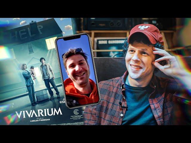 JESSE EISENBERG : FILMS, VF & "VIVARIUM"