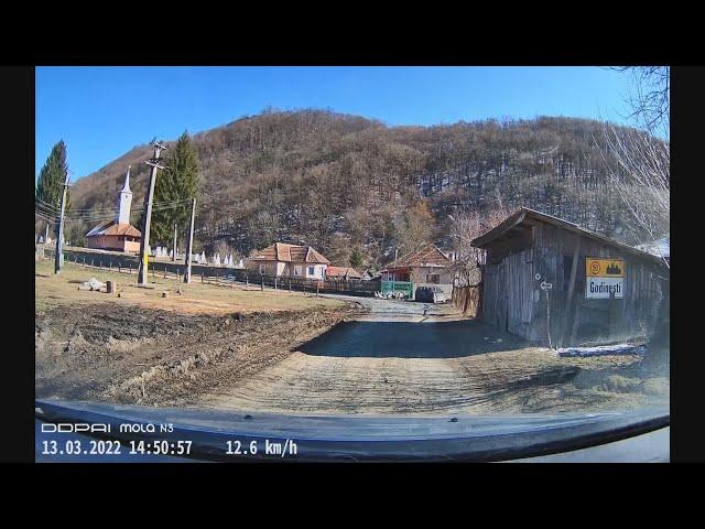 18km drum auto + Peștera Godinești , Zam - Glodghilești - Brădețel - Petrești - Godinești