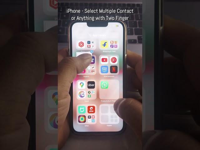  3 iPhone Tricks You MUST Know!  Boost Battery,  Notes Hack, ️ Two-Finger Select! #shorts