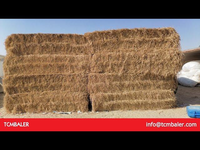 Miniature hay baler