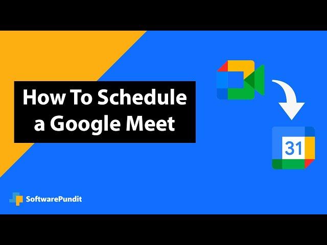 How to Schedule a Google Meet