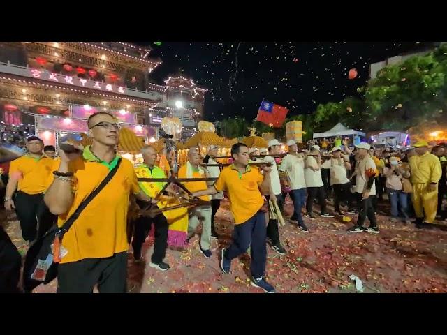 超極震撼！五甲龍成宮這星光大道的氣派...真的是天后駕到..！....-2024白沙屯三媽祖高雄鳳山贊境（2）