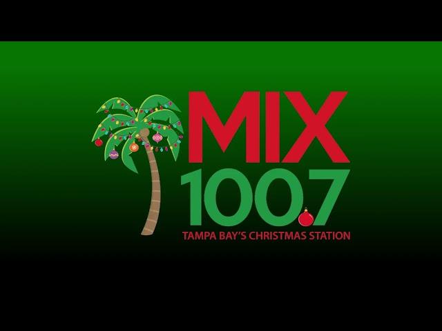 WMTX Tampa, FL "Mix 100.7" Legal ID (11/11/23)[Christmas Music]